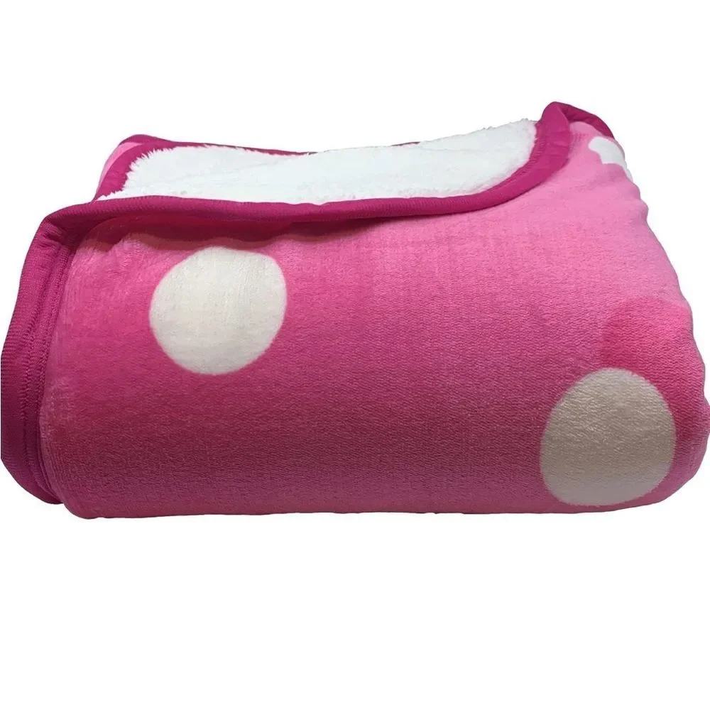Disney Minnie Mouse Sweet Dots Throw Blanket